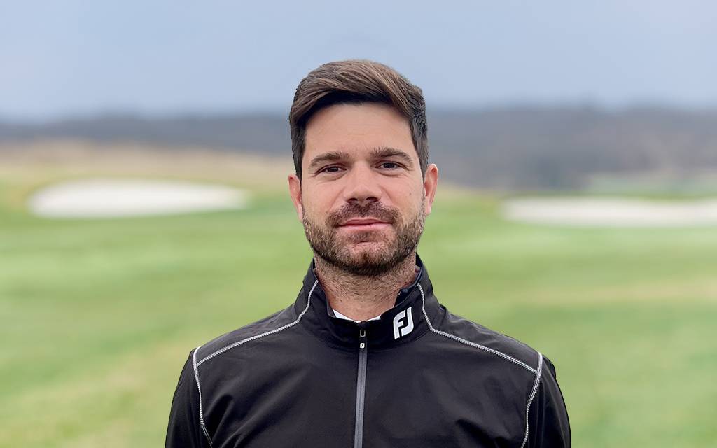 Böndicz Gergő golfoktató