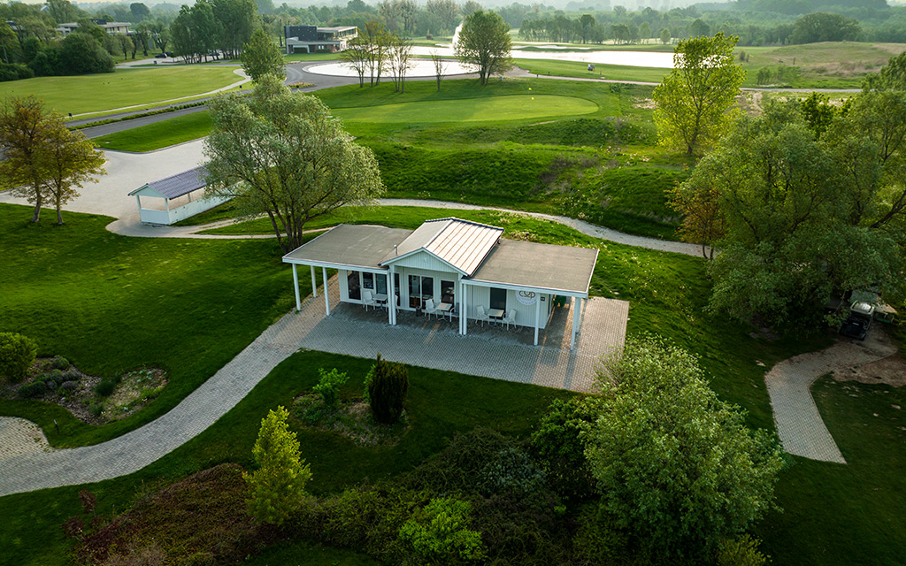 The Cup Halfway House a Zala Springs golfpályán